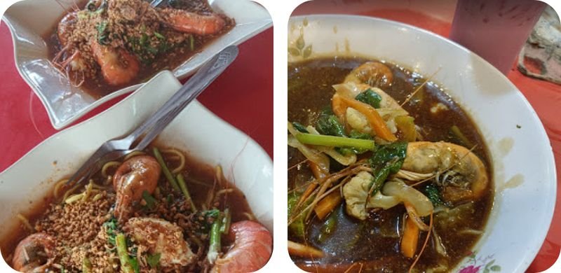 Imej Menu Mee Bandung Udang Galah Kota Tinggi