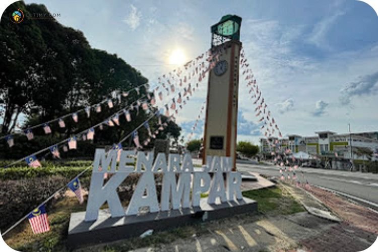 Imej Kampar Merdeka Clock Tower