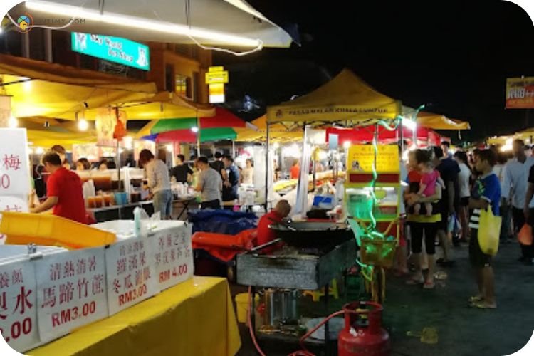 Imej Pasar Malam Setia Alam