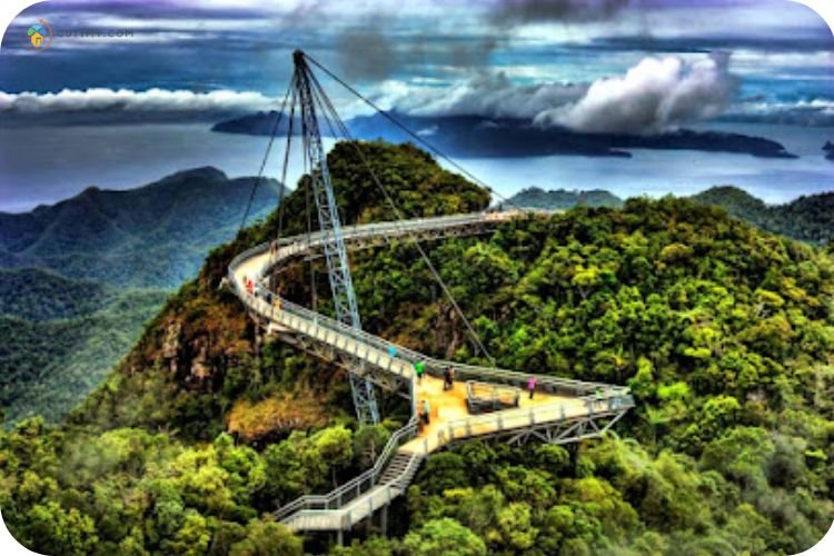 Imej Pemandangan Indah Langkawi Sky Bridge