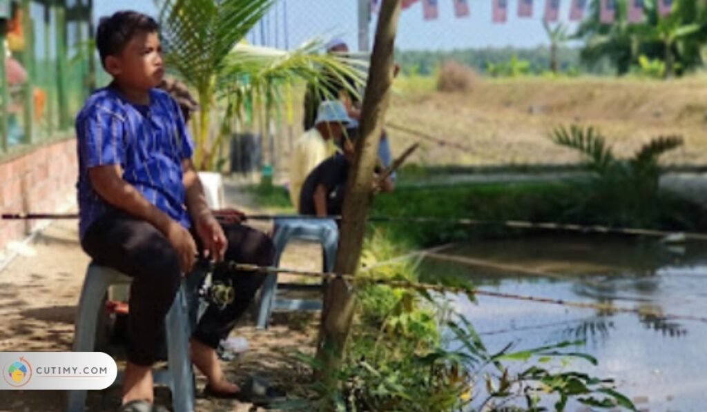 Imej Tempat Menarik di Tanjung Karang, Laman Pancing Sawah Padi